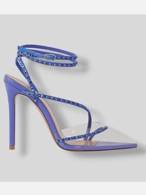 ANDREA WAZEN 105MM Dassy Sunset Ankle Wrap Pumps